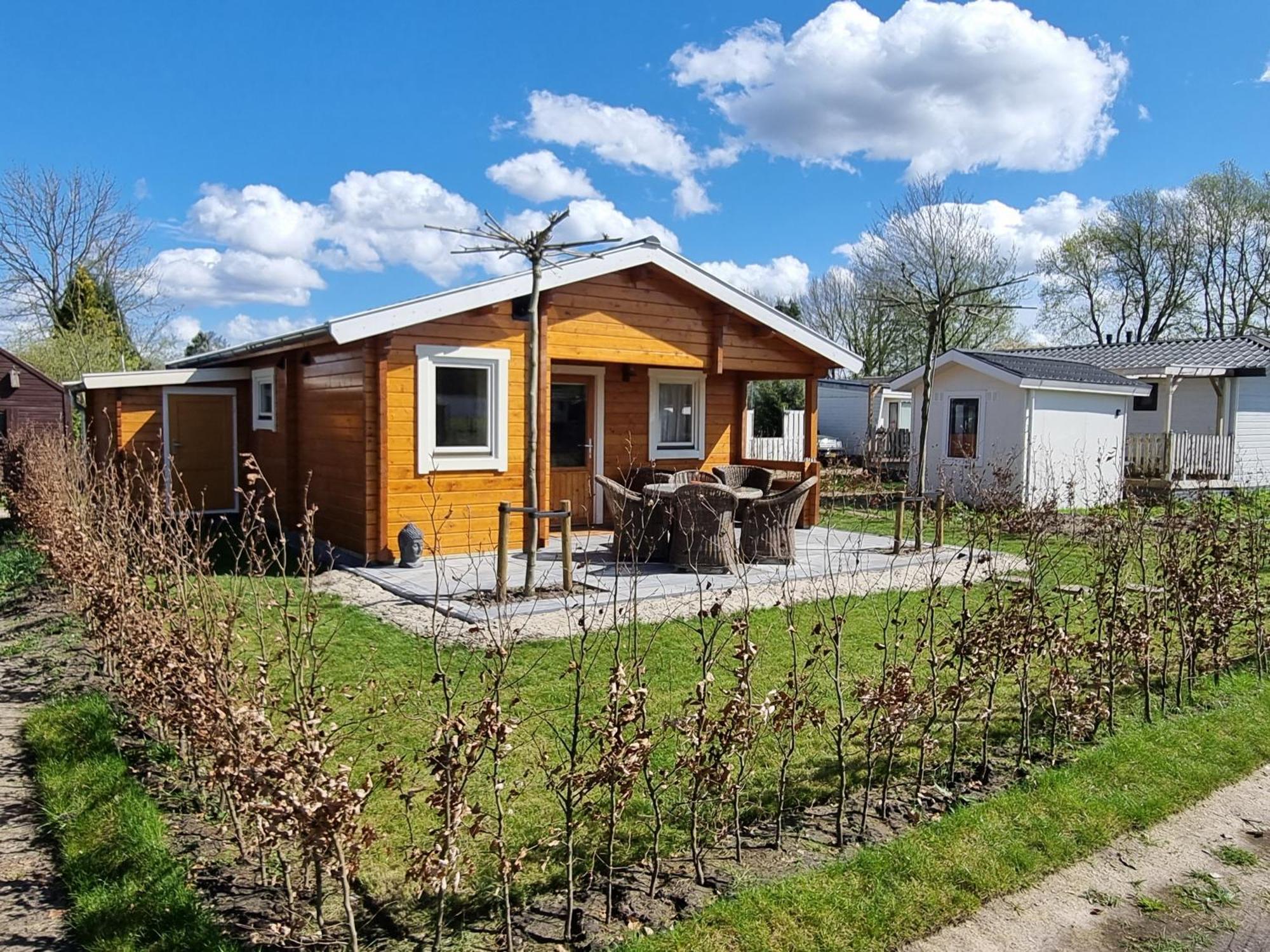 Nieuw - Luxe Blokhut Chalet In Bosrijke Omgeving Анло Екстер'єр фото