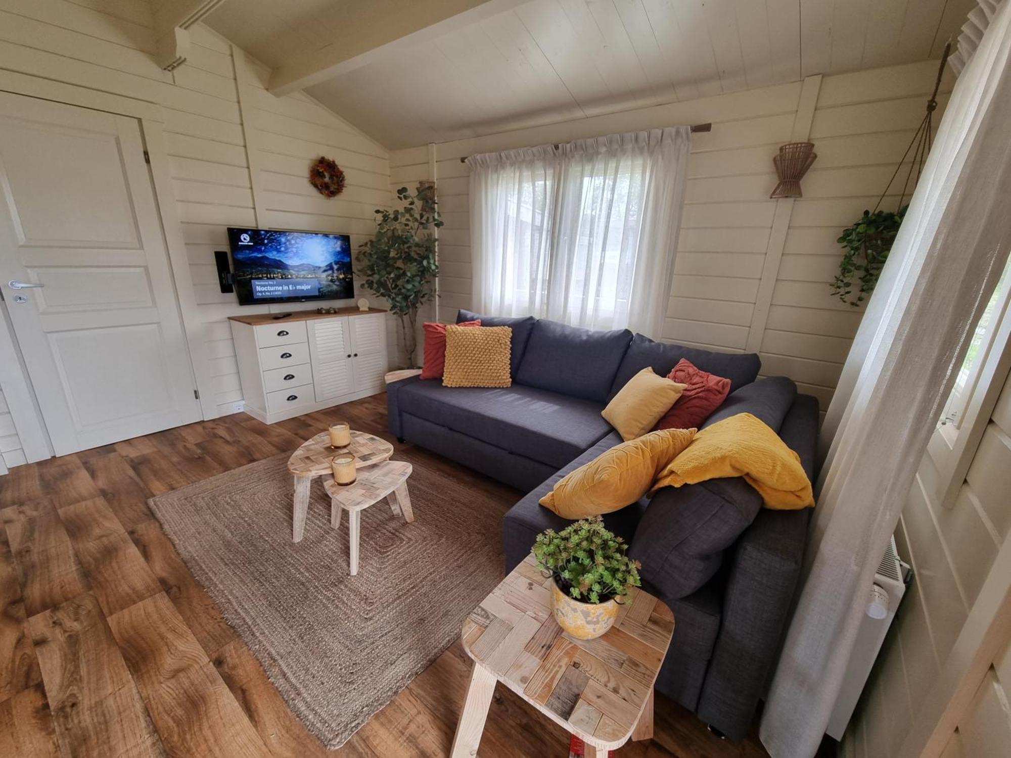 Nieuw - Luxe Blokhut Chalet In Bosrijke Omgeving Анло Екстер'єр фото