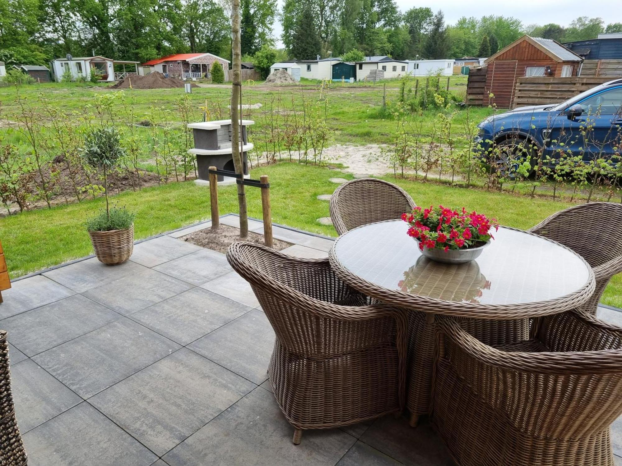 Nieuw - Luxe Blokhut Chalet In Bosrijke Omgeving Анло Екстер'єр фото